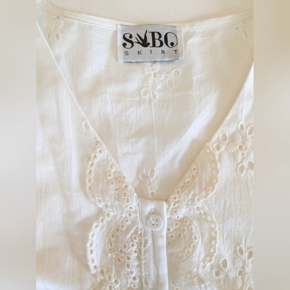 SABO SKIRT Eyelet Romper - Picture 2 of 6